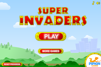 アップグレード・インベーダーゲーム　Super Invaders