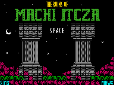 8ビット風ダンジョン探索アクションゲーム　The Ruins of Machi Itcza