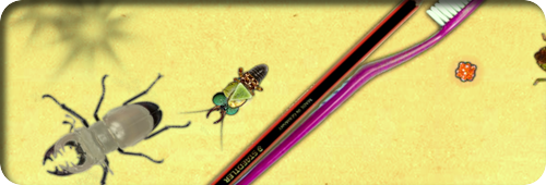 昆虫王国のシューティングゲーム　Bug Rampage
