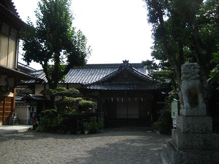 大阪府堺市・櫻井神社の社務所