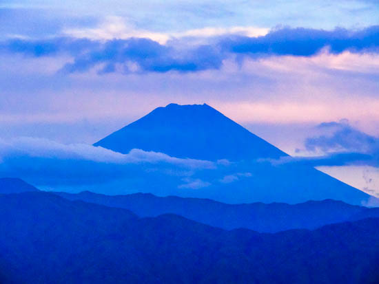 藍色富士山
