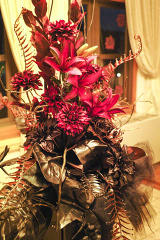 20121030イギリス館のハロウィンの飾り