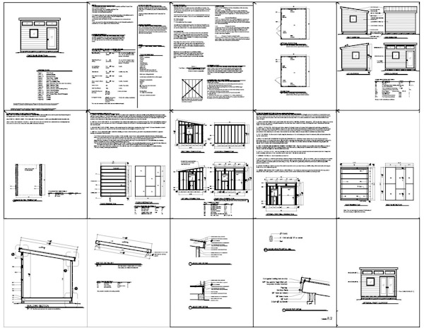 10x12 Shed Plans With Material List | How To Build Amazing 