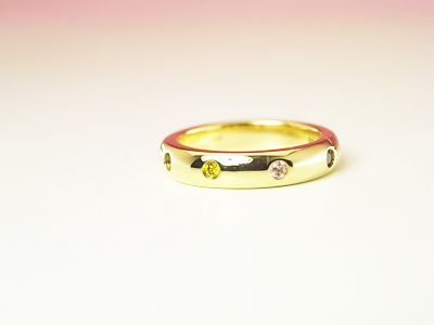 結婚指輪　金