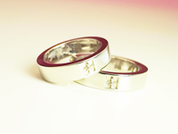 結婚指輪　フルール・ド・リス