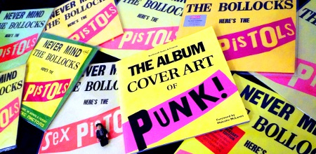 レコードコレクション！The Album Cover Art of Punk NEVER MIND THE 