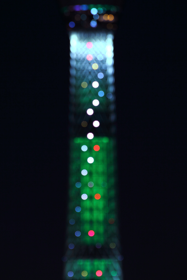 スカイツリー クリスマスライトアップ 2012 0