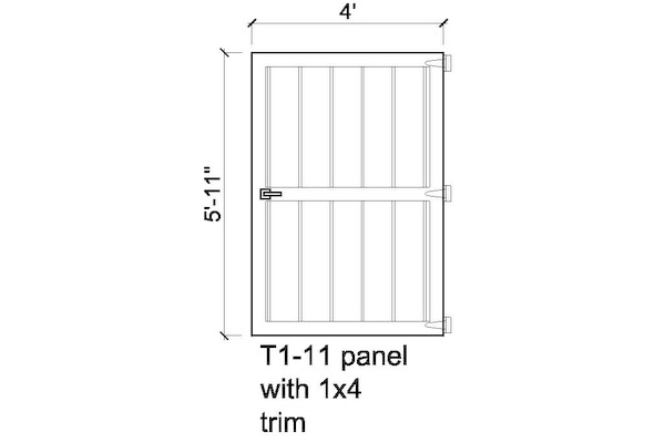 tsle: plans for a 8x10 shed