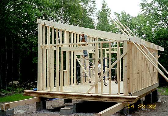 10x16 single slope lean-to style shed plans in 45 sizes