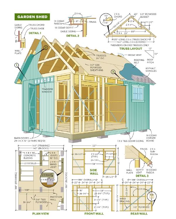 Shed Floor Plans 8x8 Review
