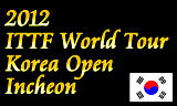 韓国オープン2012　5月16日～20日に韓国の仁川で開催