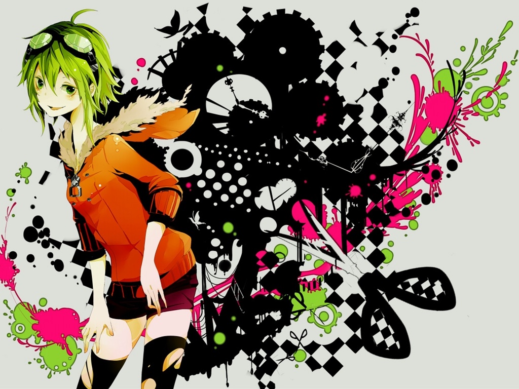 Gumi 壁紙no 46 48 Vocaloid ボーカロイド 壁紙家