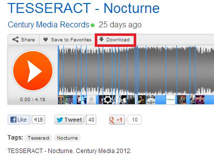We Djent Tesseractの新曲 Nocturne