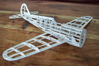 Wood Balsa Wood Model Airplane Plans - Blueprints PDF DIY ...