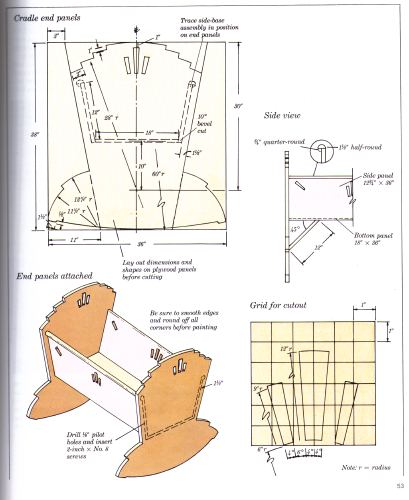 bassinet woodworking plans