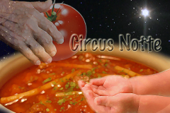 夜のサーカスとノンナのトマトスープ